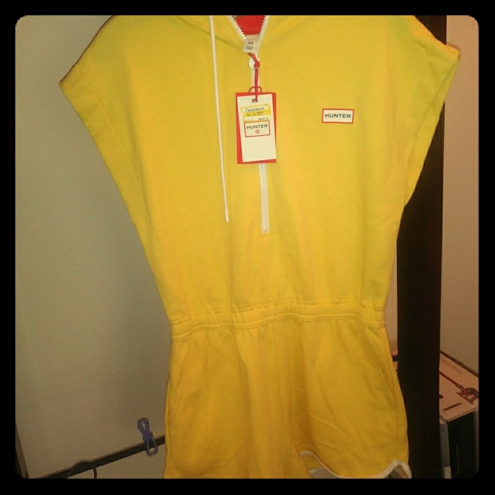 NWT yellow Romper